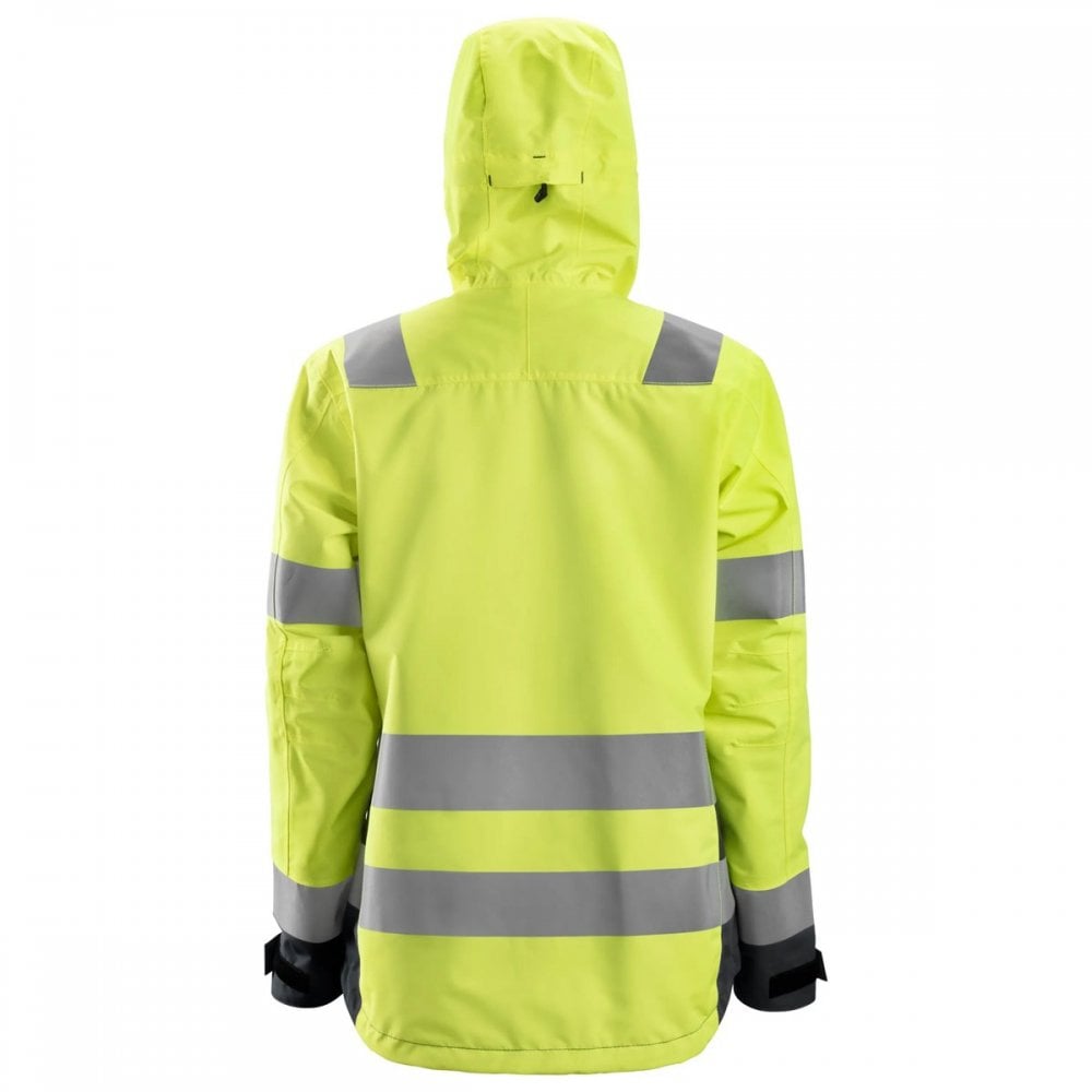 1347 AllroundWork, Womens High-Vis Waterproof Shell Jacket Class 2/3