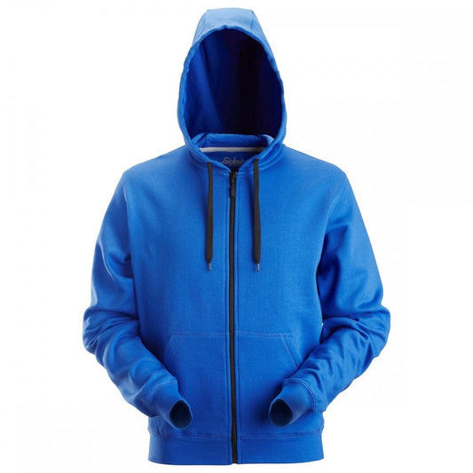 2801 Zip Up Hoodie Reinforced Elbows Long Sleeve