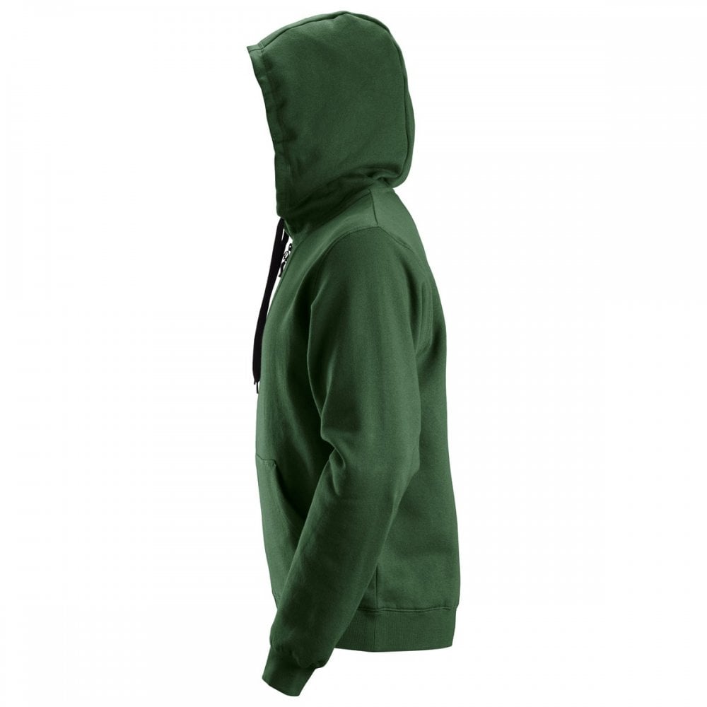 2801 Zip Up Hoodie Reinforced Elbows Long Sleeve