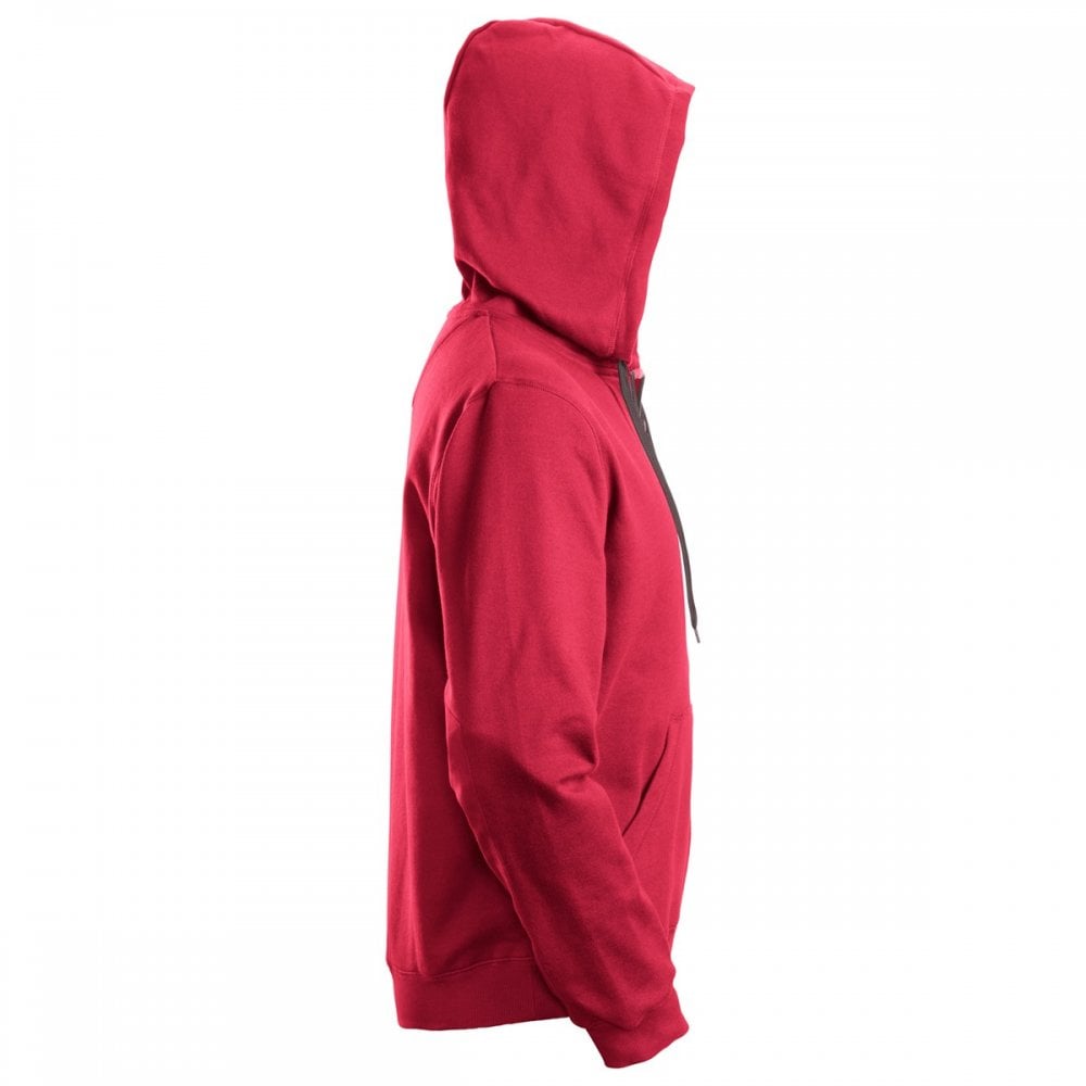 2801 Zip Up Hoodie Reinforced Elbows Long Sleeve