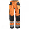 6230 AllroundWork High-Vis Trousers Holster Pockets+ Class 2