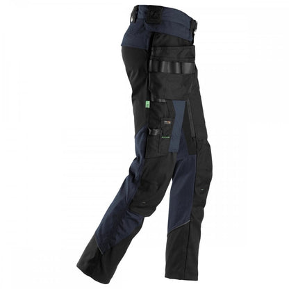 6972 4 Way STRETCH FlexiWork Work Trousers+ Kneepad & Detachable Holster Pockets