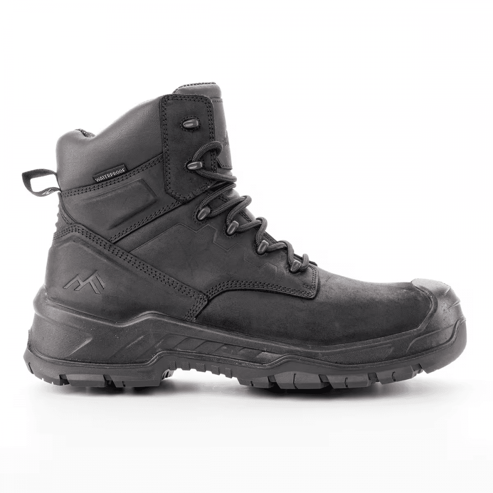 RF740 Salem Black Waterproof Safety Boot
