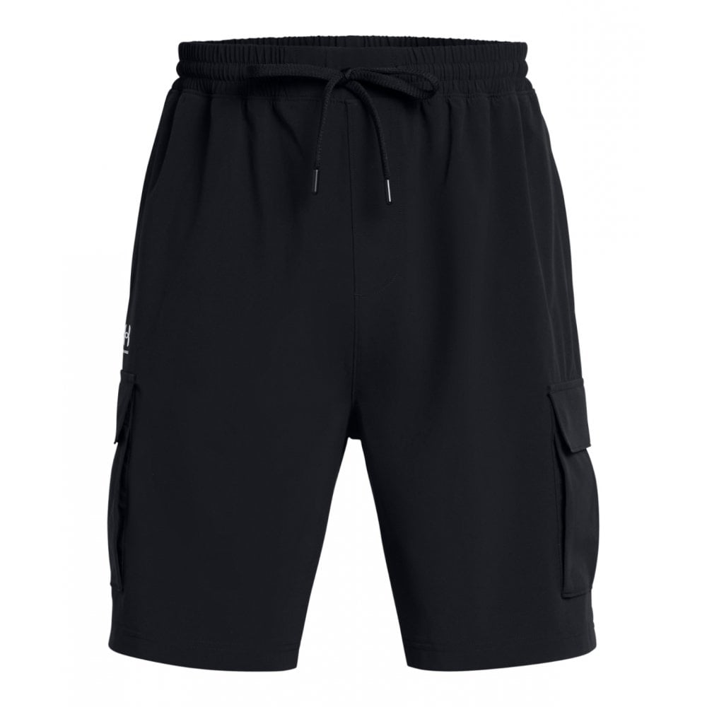 UA069 Vibe Cargo Shorts Black L *One Size Only - Outlet Store*
