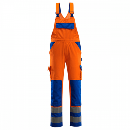 07169 Safe Compete Bib & Brace with kneepad pockets