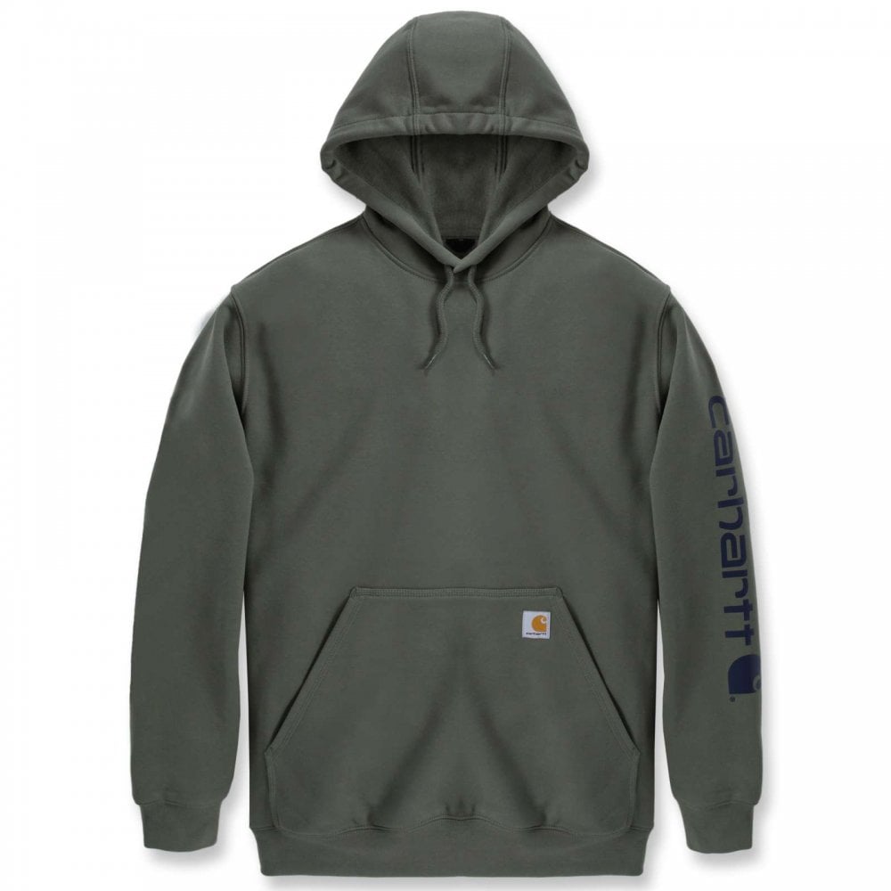 K288 Loose Fit Midweight Logo Sleeve Graphic Sweatshirt