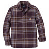 107010 Rugged Flex Relaxed Fit Midweight Flannel Long-Sleeve Plaid Shirt
