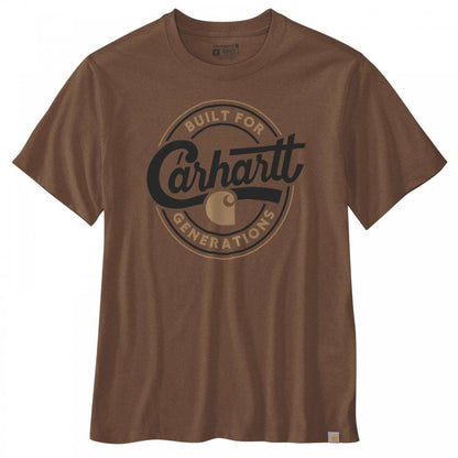 107049 Relaxed Fit Lightweight Short-Sleeve Script Graphic T-Shirt