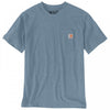 103296 Relaxed Fit Heavyweight Short-Sleeve K87 Pocket T-Shirt Thundercloud Heather XS *One Size Only - Outlet Store*