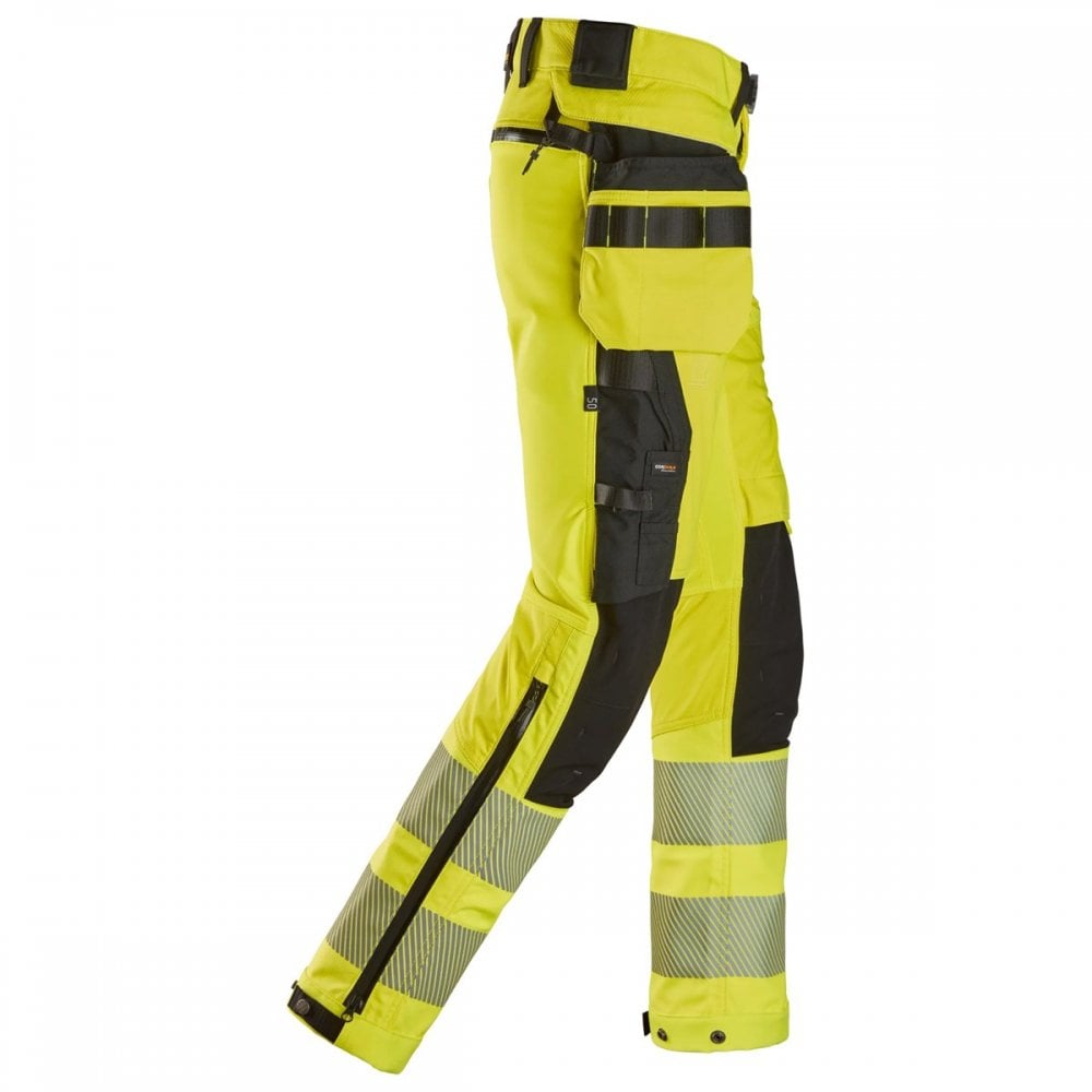 SN6930 High-Vis Trousers Detachable Holster Pockets Class 2