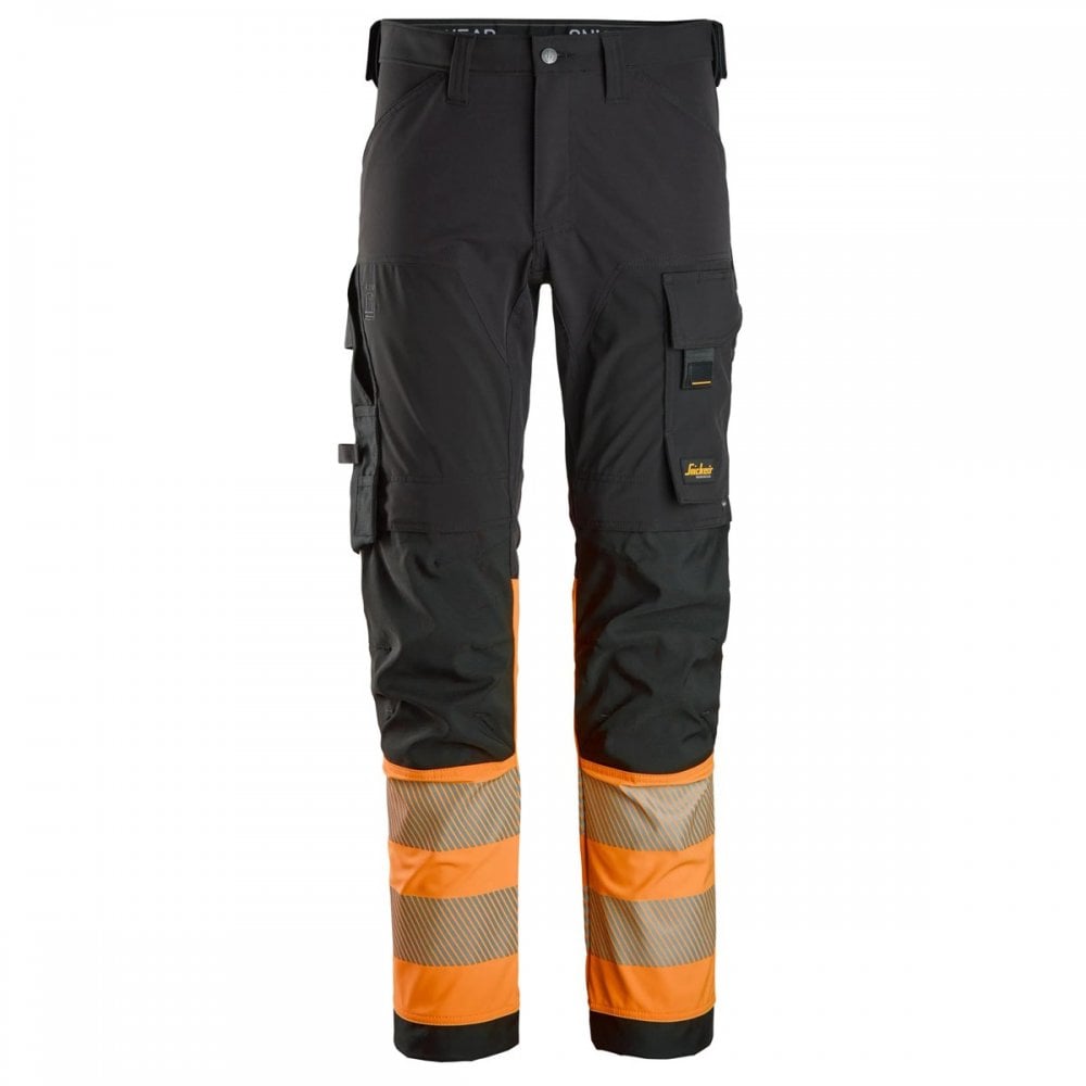 SN6335 High-Vis 4-way Stretch Trousers Class 1