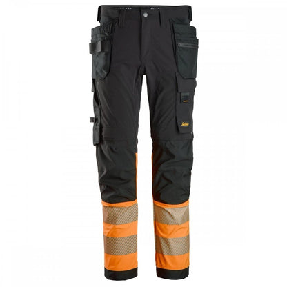 SN6231 High-Vis 4-way Stretch Trousers Holster Pockets Class 1