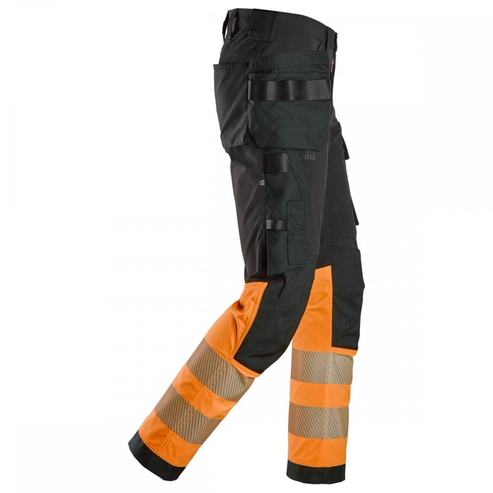 SN6231 High-Vis 4-way Stretch Trousers Holster Pockets Class 1