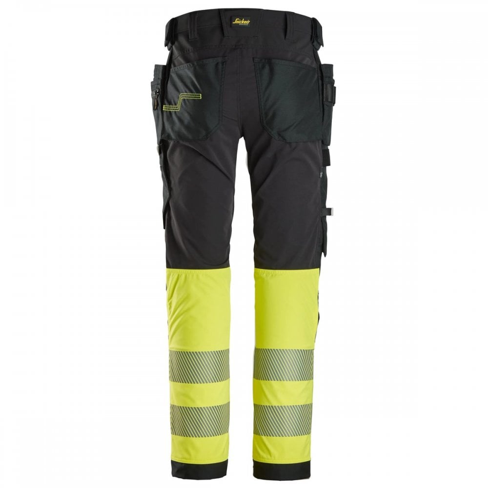 SN6231 High-Vis 4-way Stretch Trousers Holster Pockets Class 1