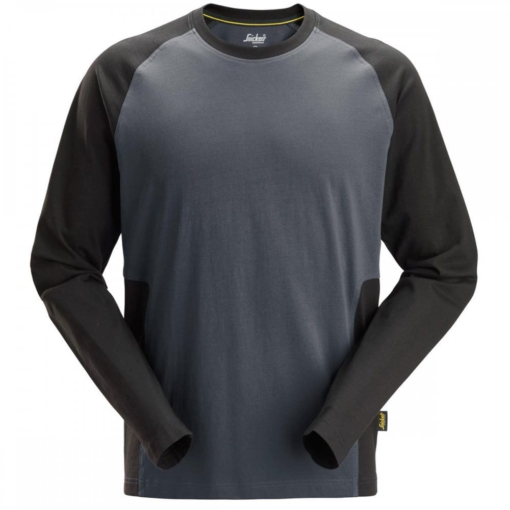 SN2450 Two-Coloured Long Sleeve T-Shirt