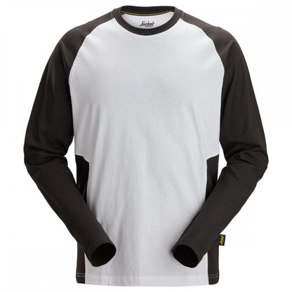 SN2450 Two-Coloured Long Sleeve T-Shirt