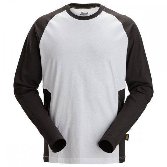 SN2450 Two-Coloured Long Sleeve T-Shirt