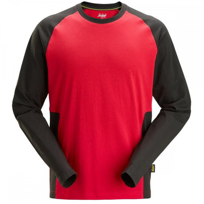 SN2450 Two-Coloured Long Sleeve T-Shirt