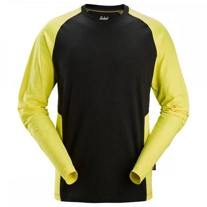SN2450 Two-Coloured Long Sleeve T-Shirt