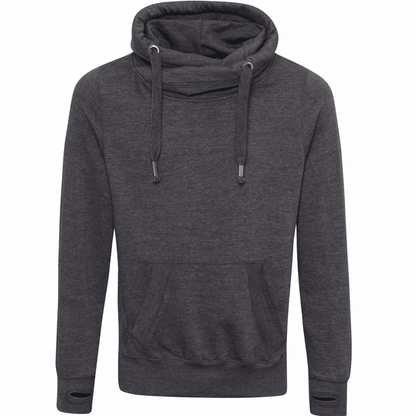 JH021 Cross Neck Hoodie