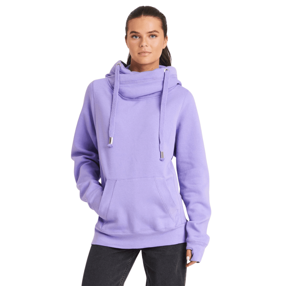 JH021 Cross Neck Hoodie