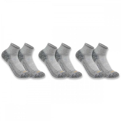 SQ5283M Force Midweight Quarter Sock 3 Pack