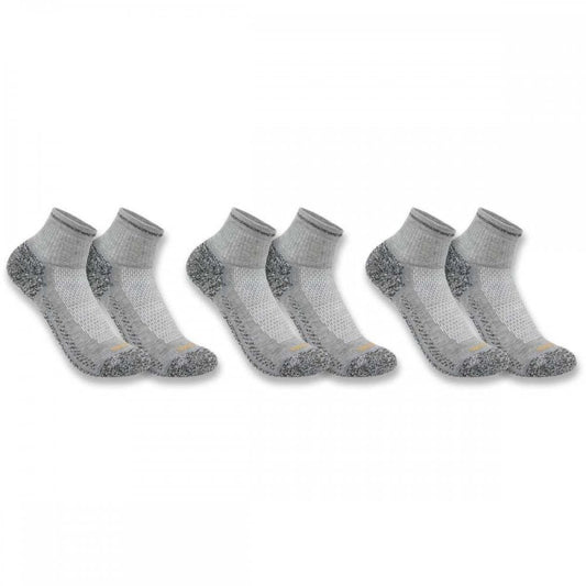 SQ5283M Force Midweight Quarter Sock 3 Pack