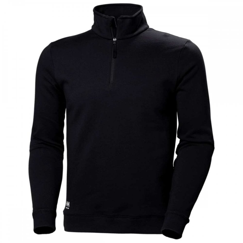 79210 Manchester YKK Half Zip 100% Cotton Sweatshirt