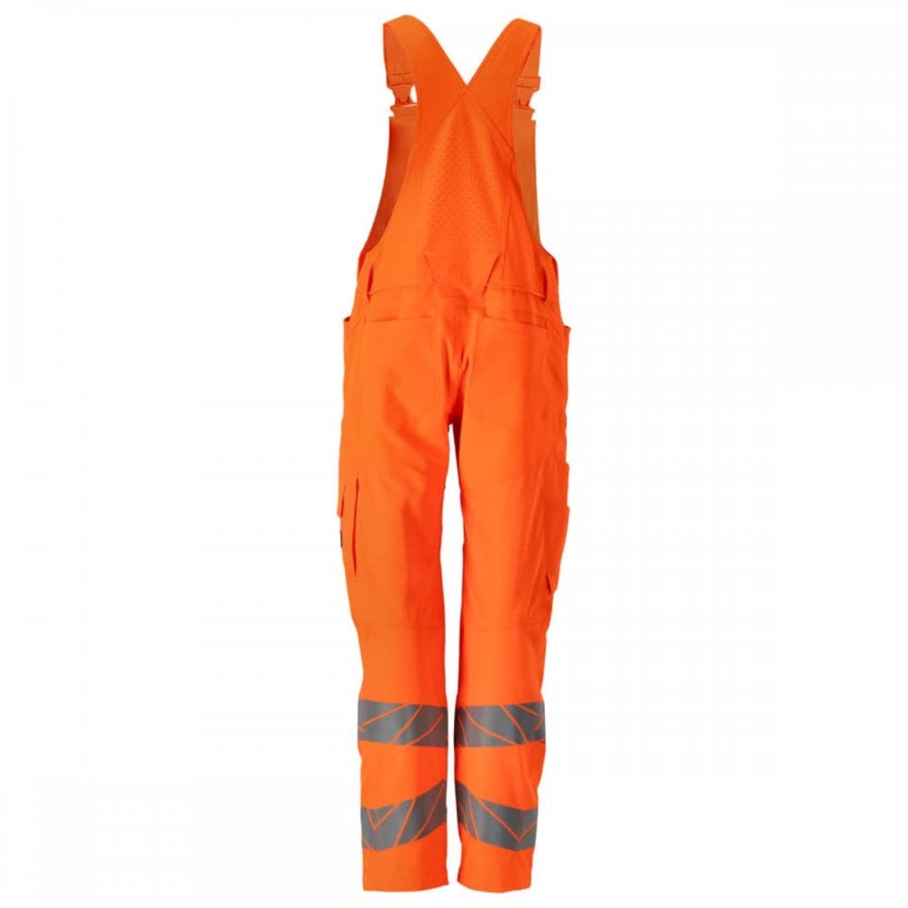 24569 Accelerate Safe Bib & Brace with kneepad pockets