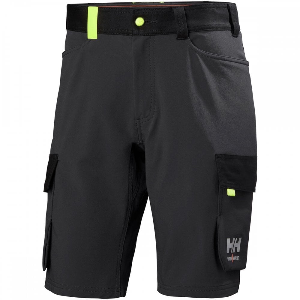 77508 Oxford 4X Cargo Shorts Ebony/Black Waist: 33" *One Size Only - Outlet Store*