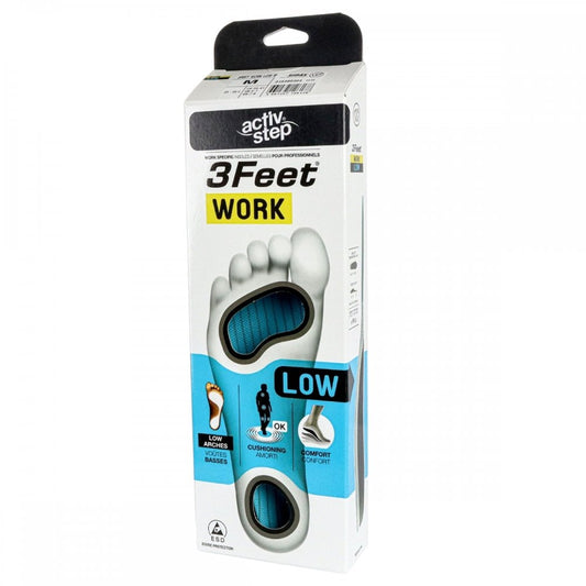 Sidas 3Feet Work Footbeds Low