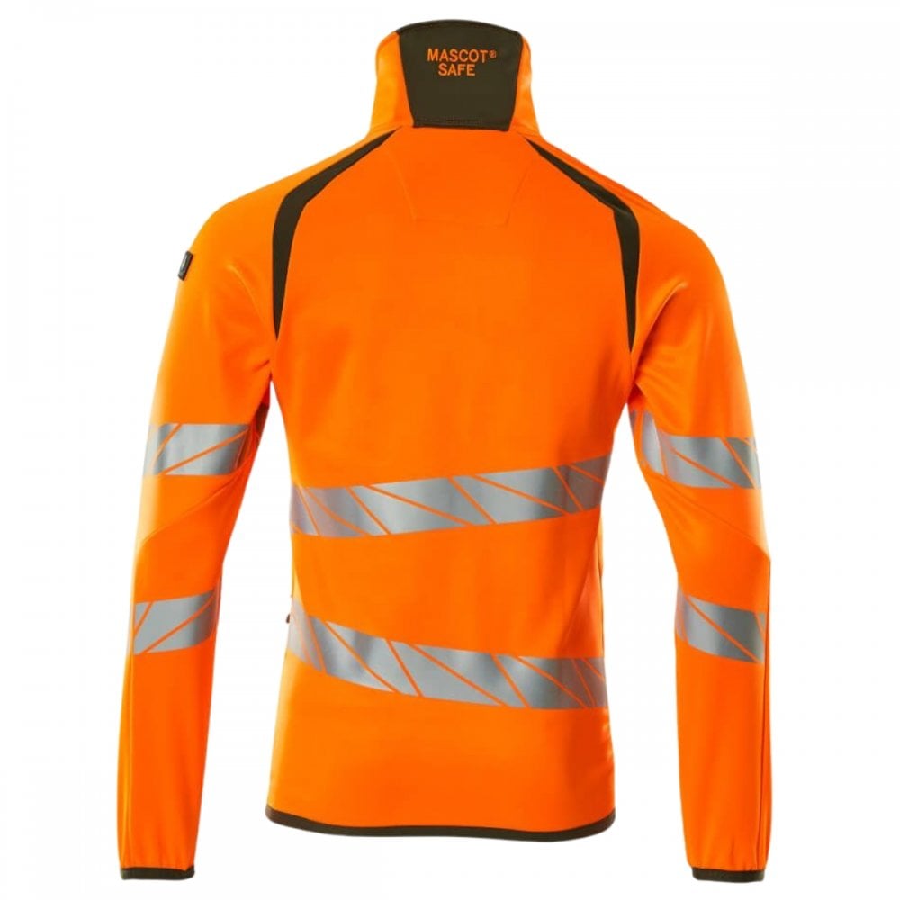 19103 Accelerate Safe Fleece Jumper with zipper