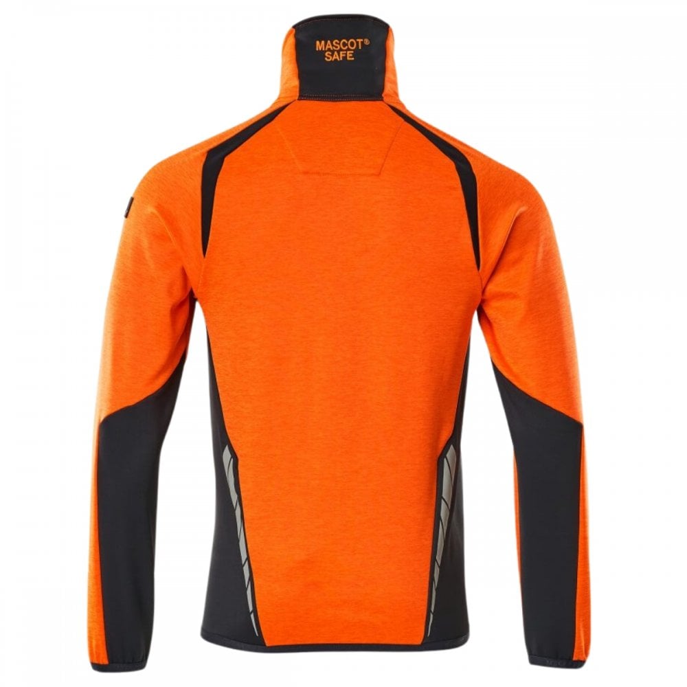 19403 Accelerate Safe Fleece Jumper with zipper
