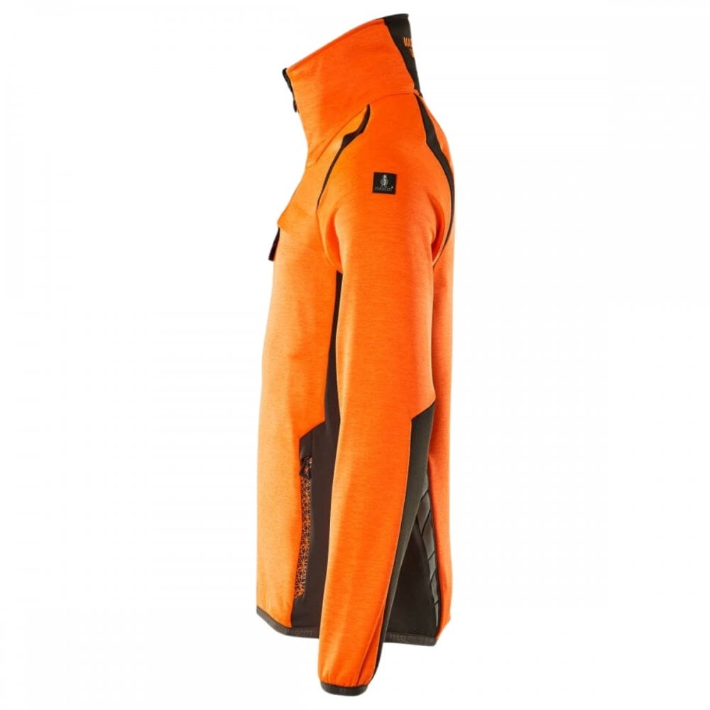 19403 Accelerate Safe Fleece Jumper with zipper