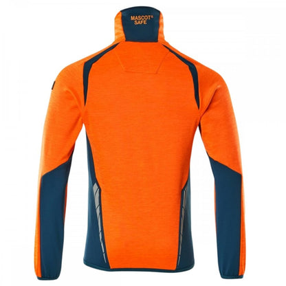 19403 Accelerate Safe Fleece Jumper with zipper
