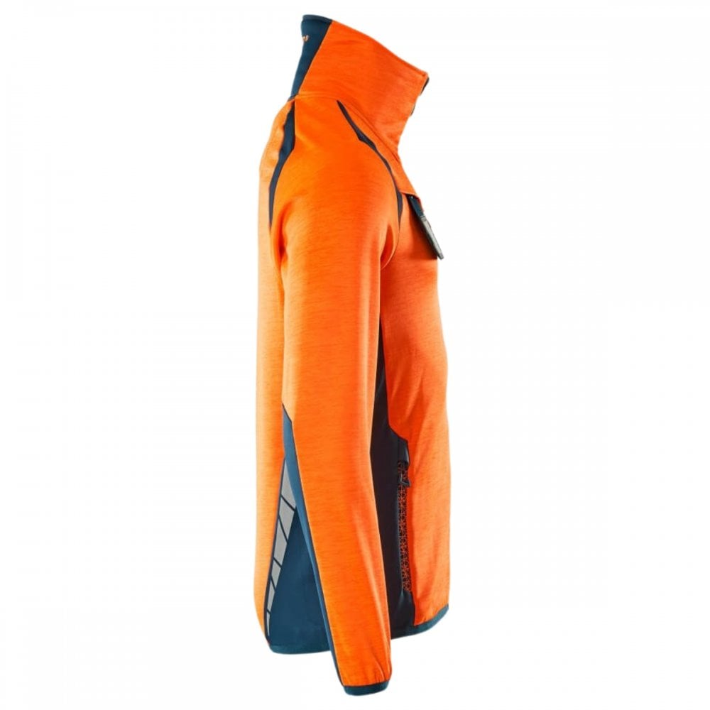 19403 Accelerate Safe Fleece Jumper with zipper