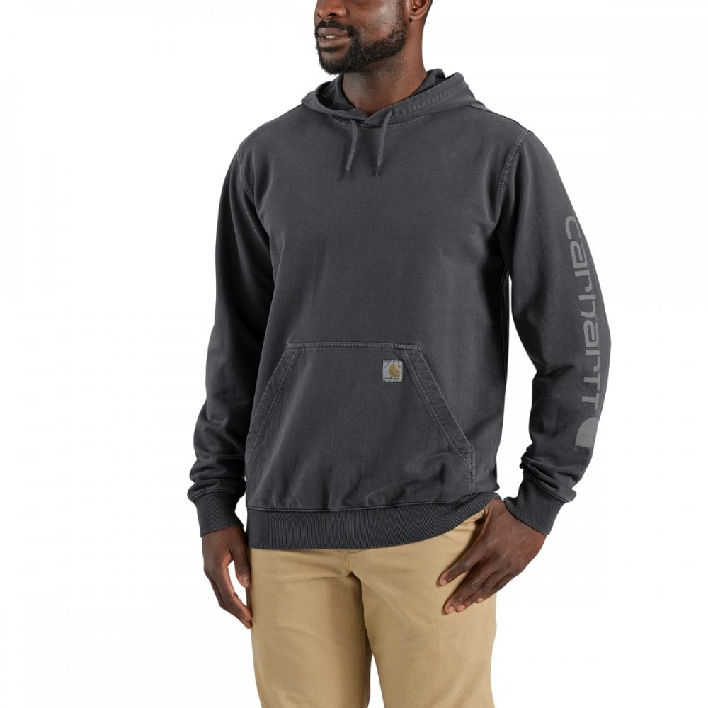 106253 Durham Garment Dyed Logo Sweatshirt