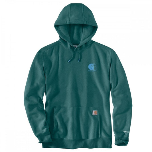 107064 Signature Logo Sweatshirt Transformative Teal Heather XL *One Size Only - Outlet Store*