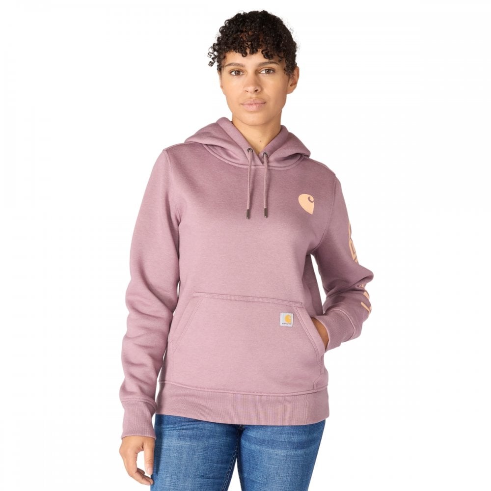 102791 Relaxed Fit Midweight Logo Sleeve Graphic Sweatshirt