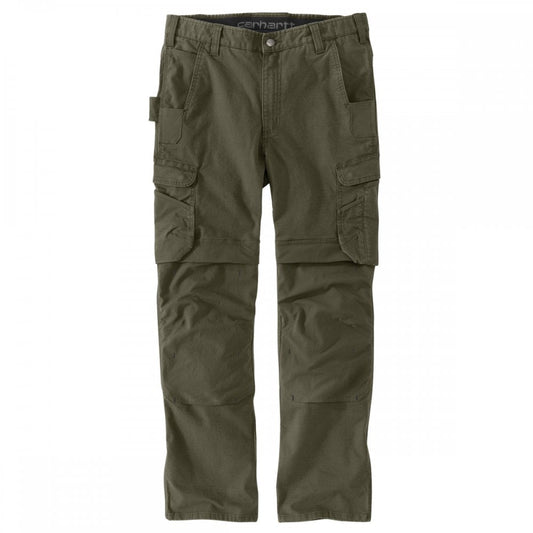105072 Steel Rugged Flex Relaxed Fit Ripstop Double Front Cargo Work Pant Moss 32" 30" *One Size Only - Outlet Store*