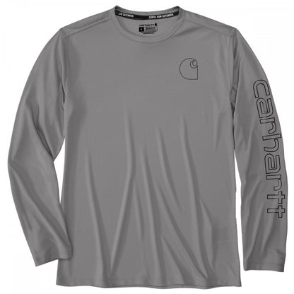 107202 Force Sun Defender Lightweight Long-Sleeve Logo Graphic T-Shirt