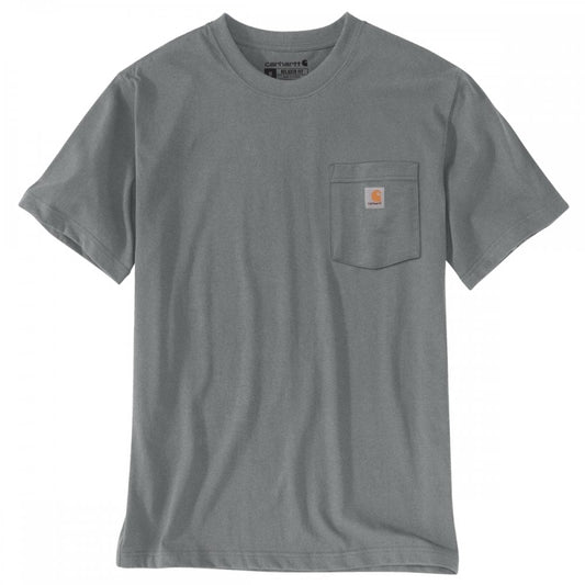107319 Irvine Relaxed 3D Logo T-Shirt Weathered Ash Heather L *One Size Only - Outlet Store*