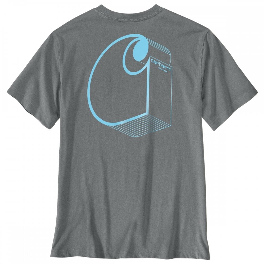 107319 Irvine Relaxed 3D Logo T-Shirt