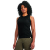 107481 TENCEL™ Fiber Series Fitted Ribbed Tank Heather Gray L *One Size Only - Outlet Store*