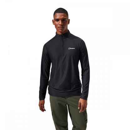 Mens 24/7 L/S Half Zip Tech Tee