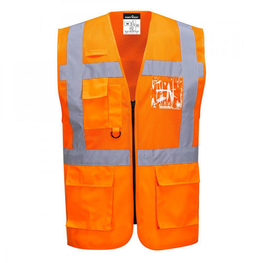 C496 Madrid Executive Mesh Vest