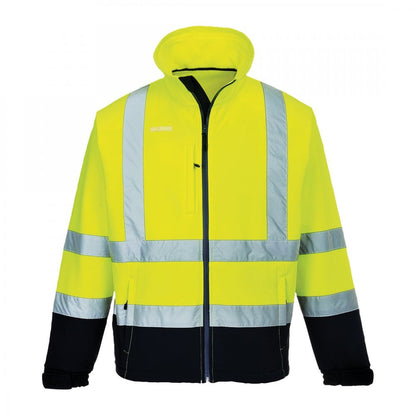 Hi Visibility Contrast Softshell