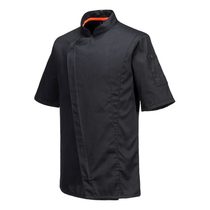 C739 Chef's Mesh Air Pro Asymmetrical Jacket S/S