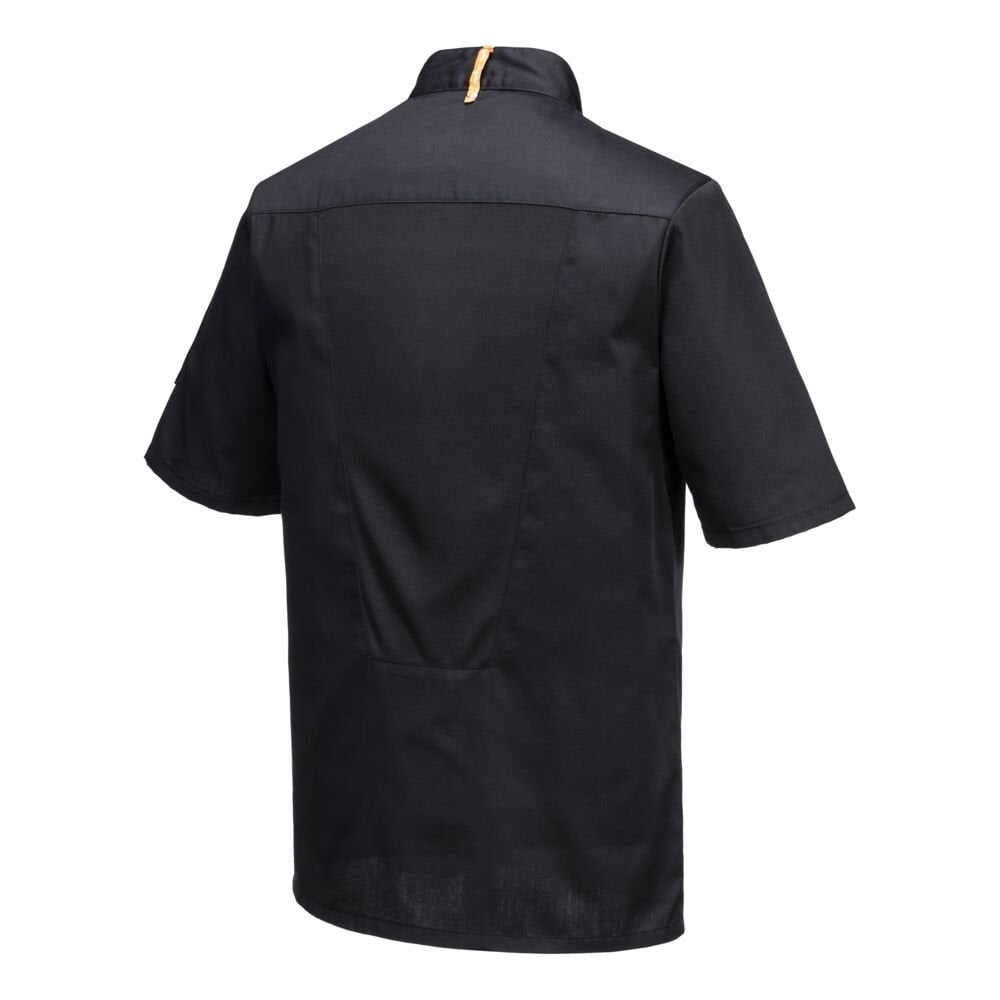 C739 Chef's Mesh Air Pro Asymmetrical Jacket S/S