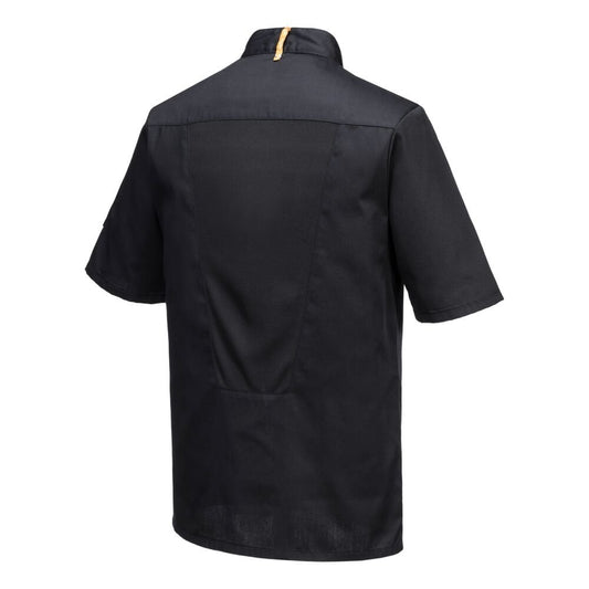 C739 Chef's Mesh Air Pro Asymmetrical Jacket S/S